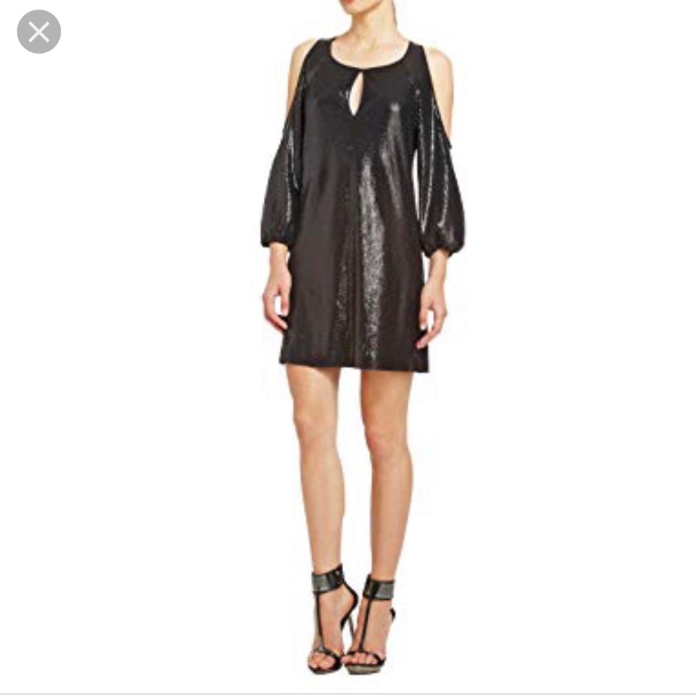 GORGEOUS Black Sequins Dress